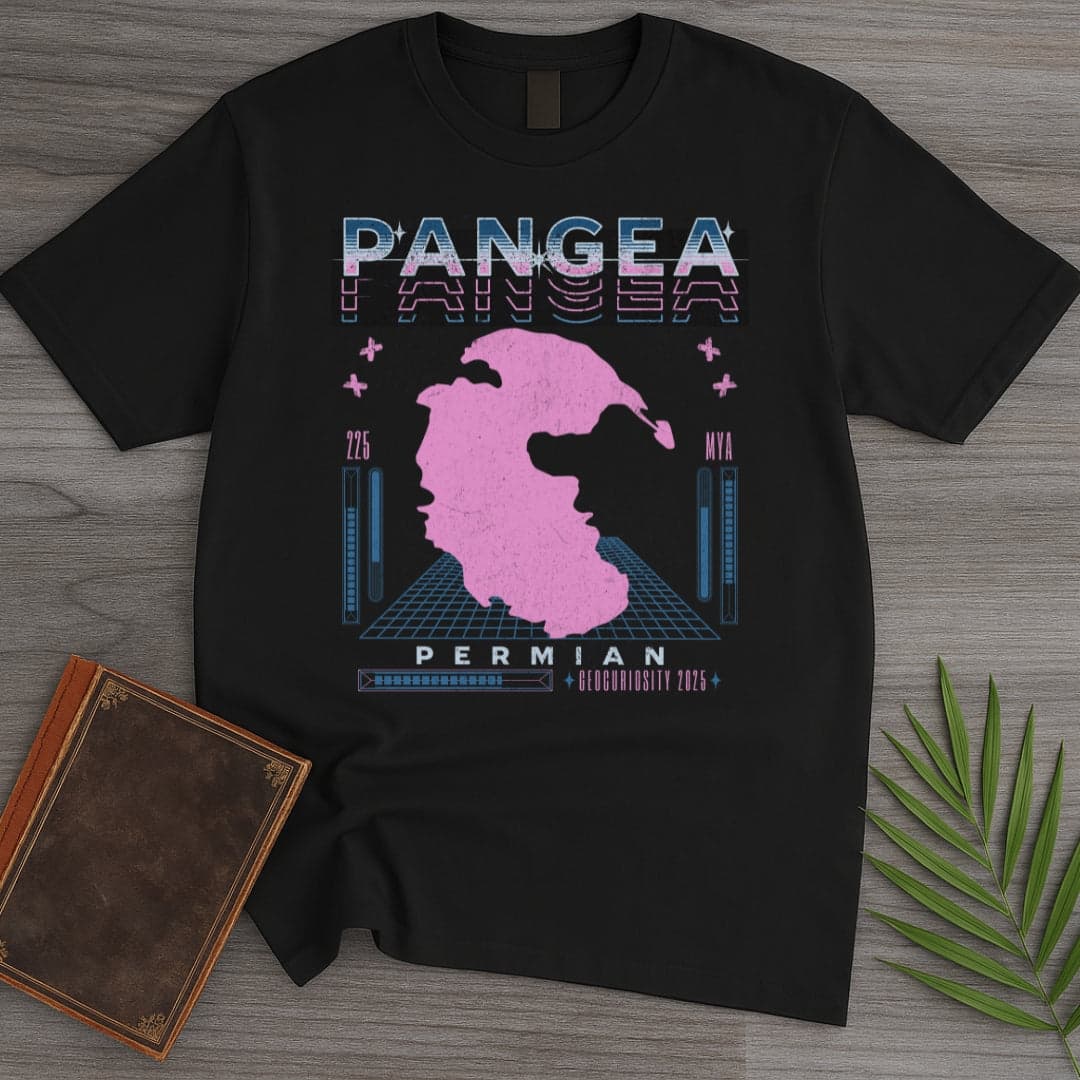 T-Shirt Black / S Vintage Cyber Pangea Streetwear T-Shirt
