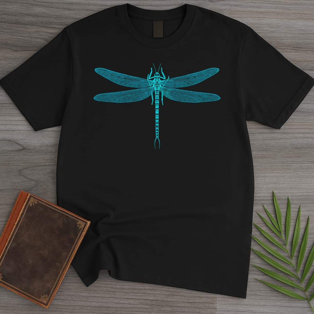 T-Shirt Black / S Vintage Meganeura T-Shirt