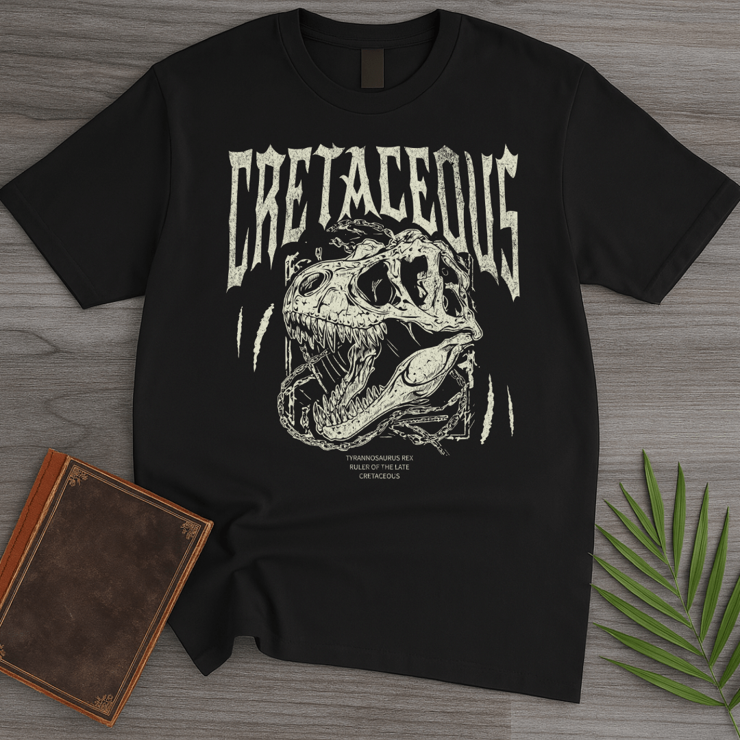 T-Shirt Black / S Vintage Thrasher Cretaceous T-Rex T-Shirt