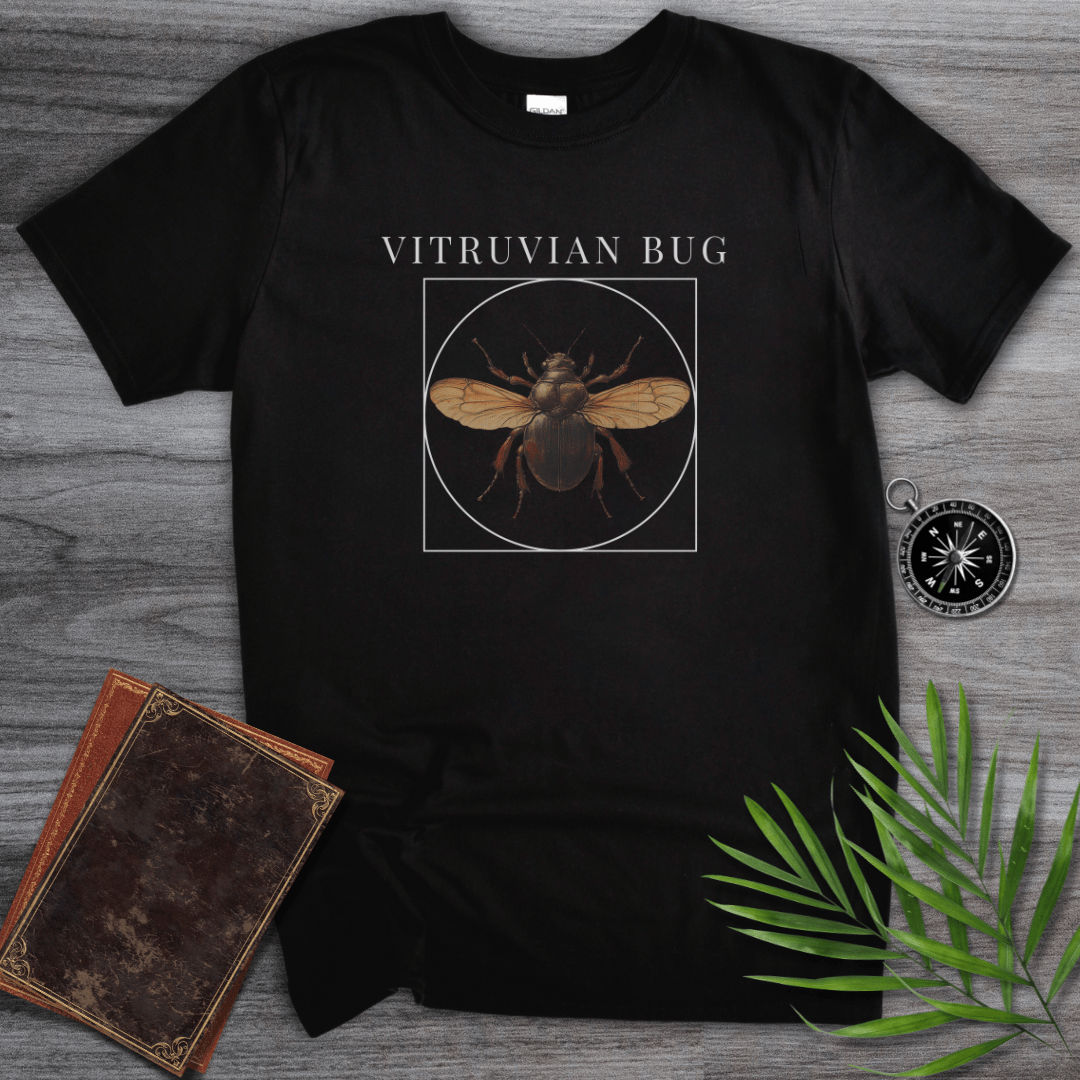 T-Shirt Black / S Vitruvian Bug T-Shirt