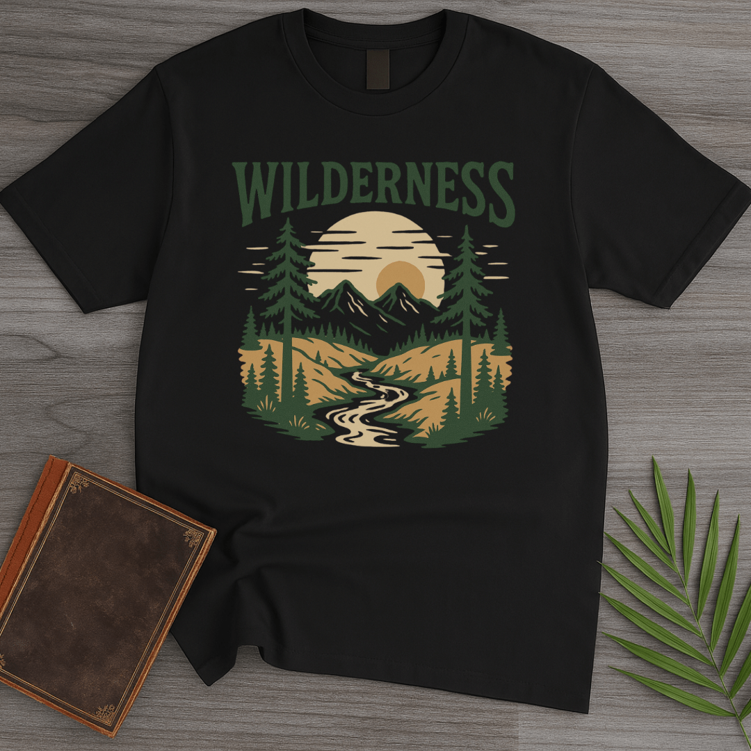T-Shirt Black / S Wilderness: Path to Peace T-Shirt