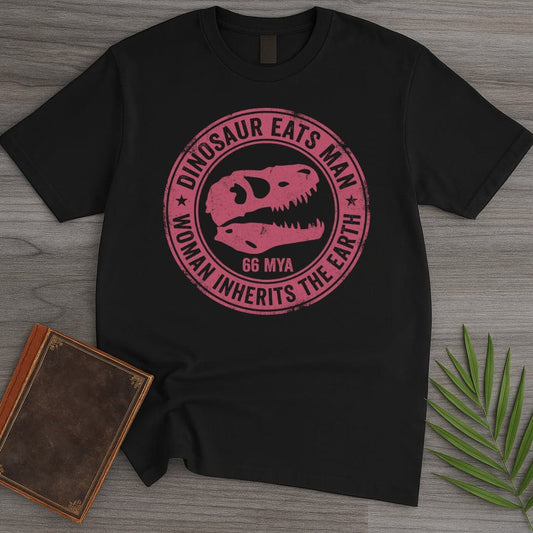 T-Shirt Black / S Woman Inherits Earth Vintage T-Shirt