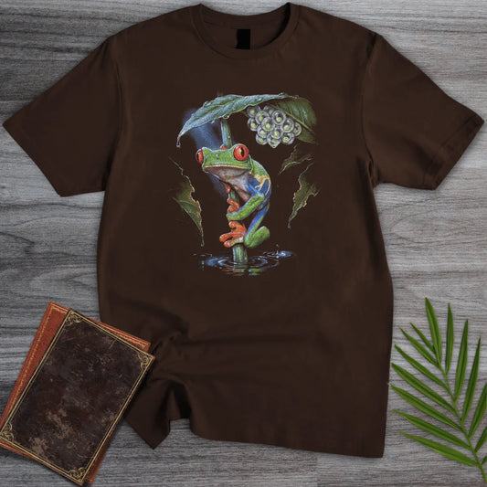 T-Shirt Dark Chocolate / M After Rain Treefrog T-Shirt