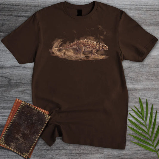 T-Shirt Dark Chocolate / M Club Swing Ankylosaurus T-Shirt