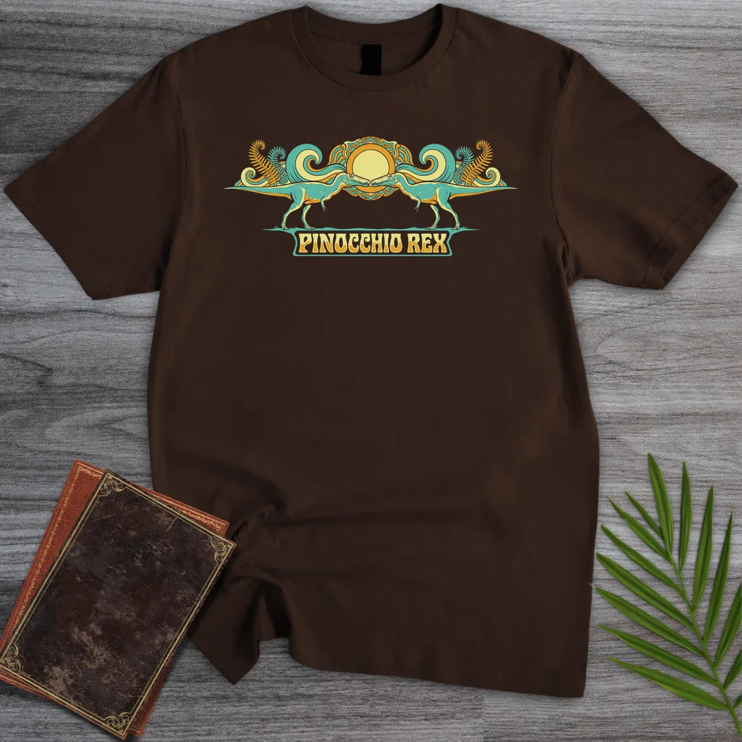 T-Shirt Dark Chocolate / M Pinocchio Rex Qianzhousaurus T-Shirt