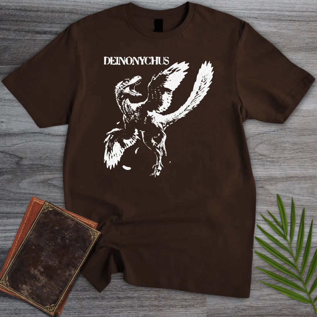 T-Shirt Dark Chocolate / S 1994 Vintage Deinonychus T-Shirt