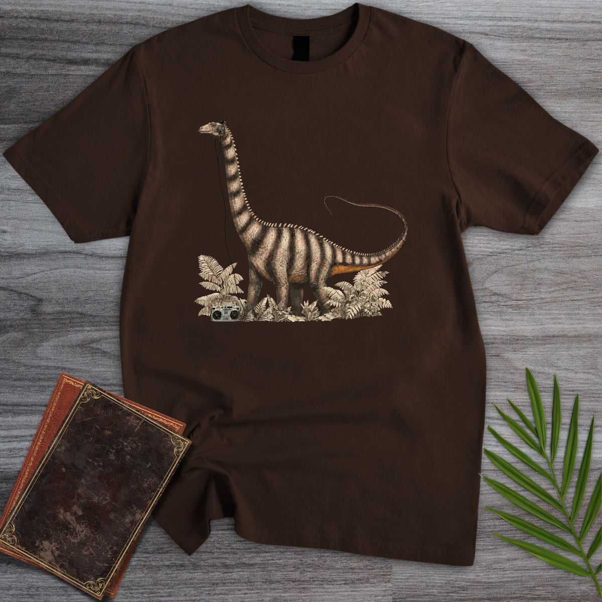 T-Shirt Dark Chocolate / S A Diplodocus Vibe T-Shirt