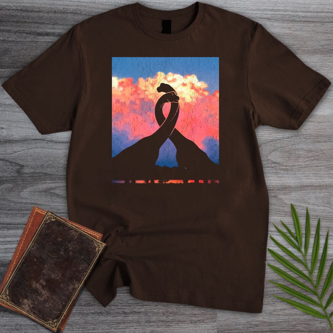 T-Shirt Dark Chocolate / S A Sauropods Love T-Shirt