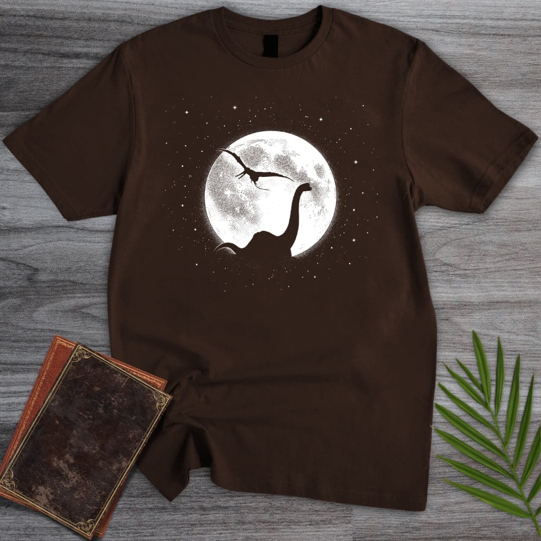T-Shirt Dark Chocolate / S A Starry Prehistoric Night T-Shirt
