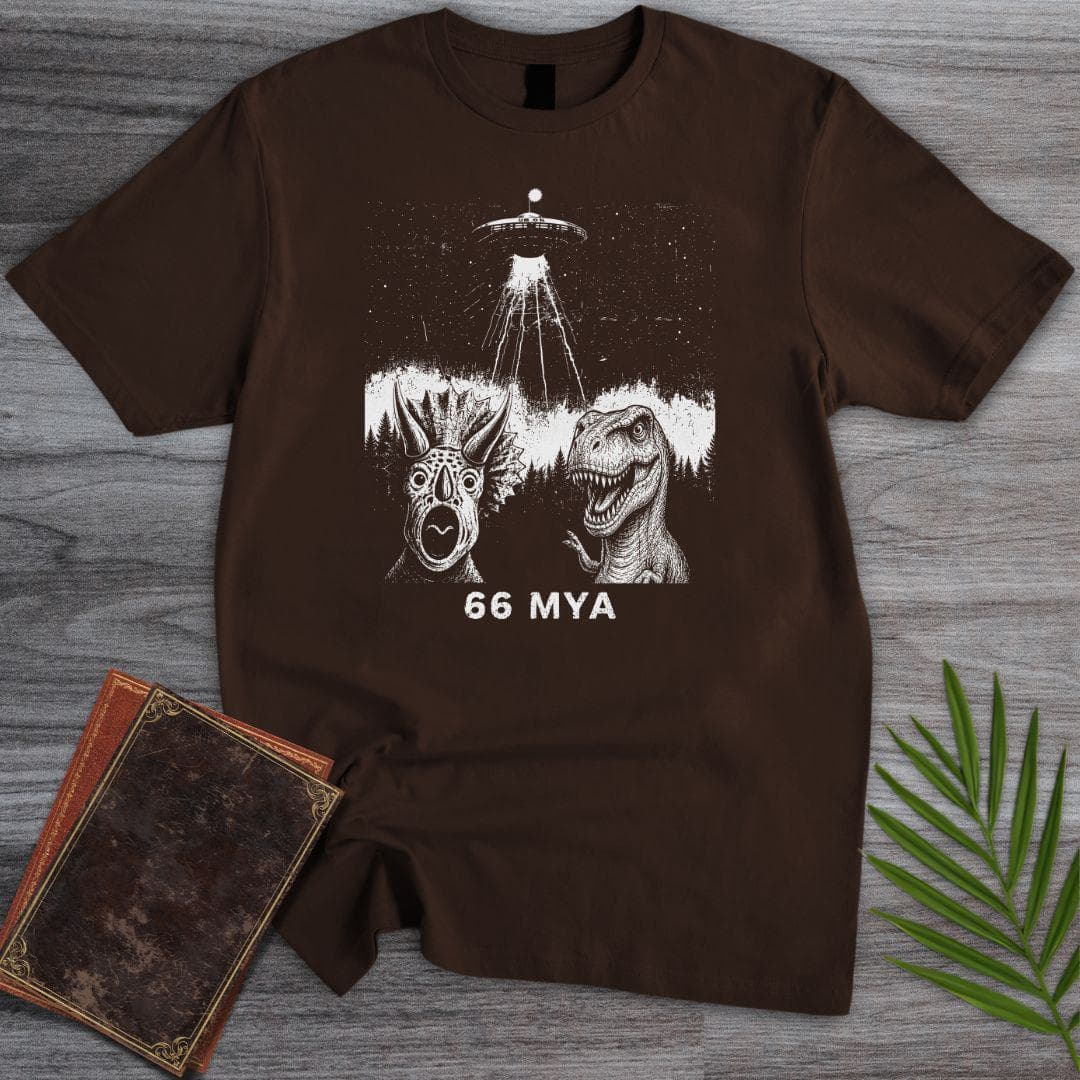 T-Shirt Dark Chocolate / S A UFO 66 MYA T-Shirt