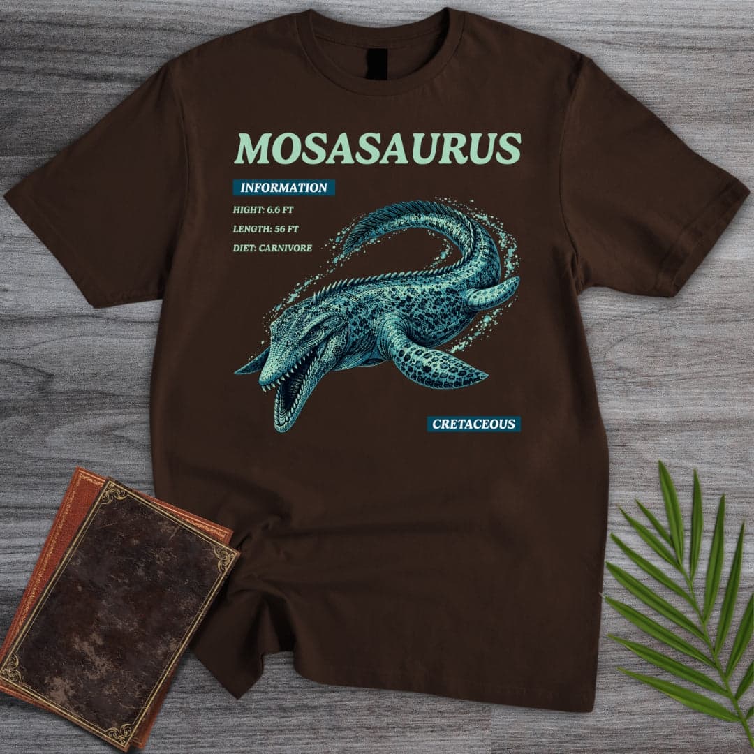 T-Shirt Dark Chocolate / S About The Mosasaur T-Shirt
