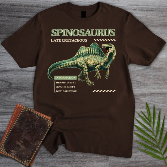 T-Shirt Dark Chocolate / S About the Spinosaurus T-Shirt