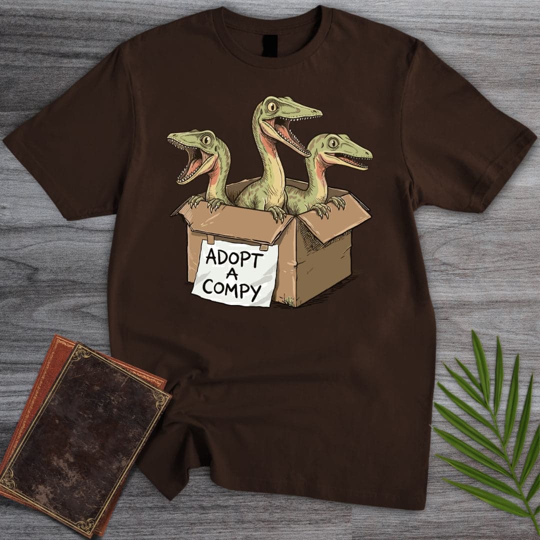T-Shirt Dark Chocolate / S Adopt A Compy T-Shirt