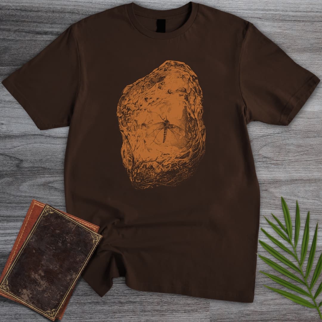 T-Shirt Dark Chocolate / S Amber Mosquito DNA T-Shirt