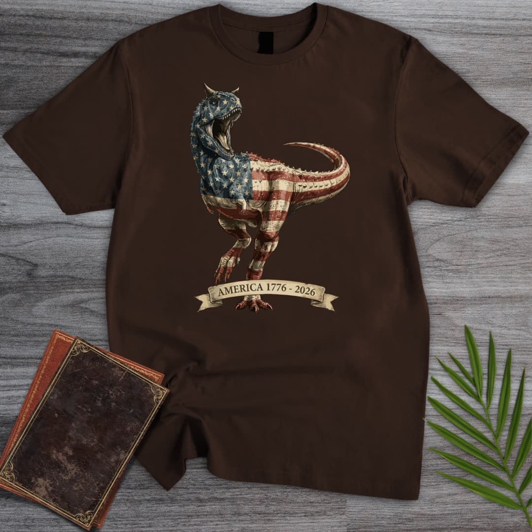 T-Shirt Dark Chocolate / S Americas 250Th Round 2 T-Shirt