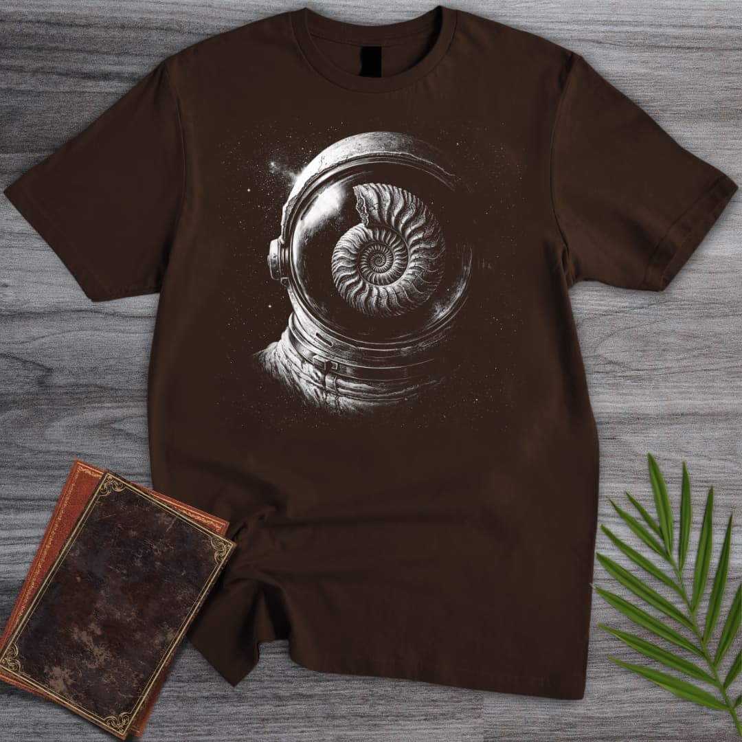 T-Shirt Dark Chocolate / S Ammonite to Astronaut T-Shirt