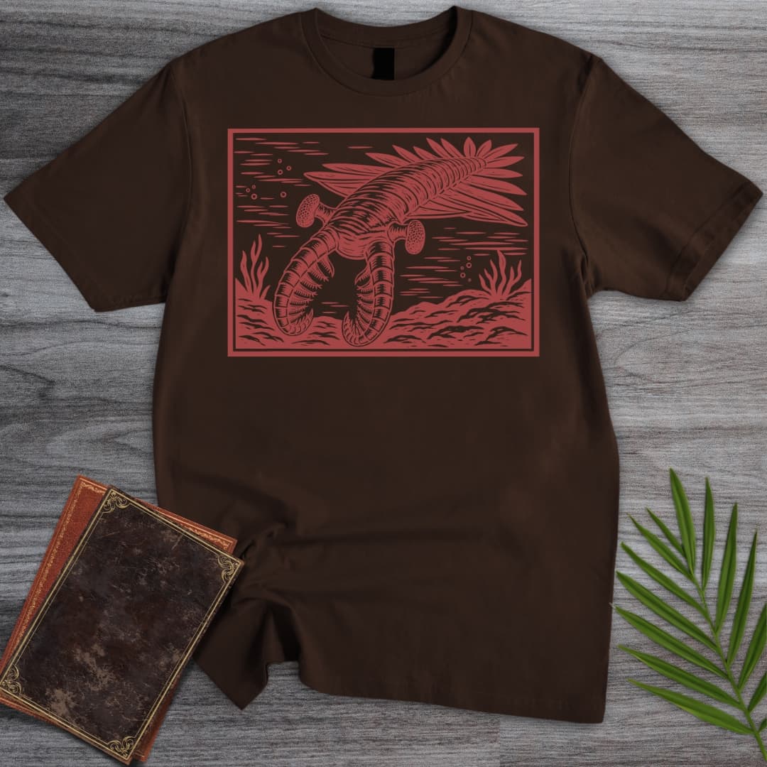 T-Shirt Dark Chocolate / S Anamolcalris Strange Shrimp T-Shirt