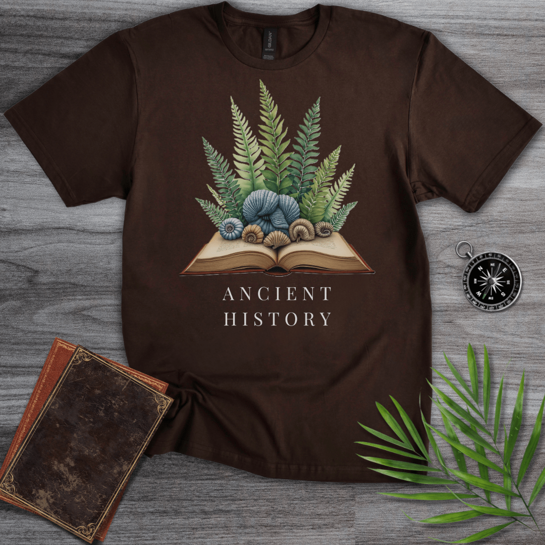 T-Shirt Dark Chocolate / S Ancient History: Stories of the Past T-Shirt