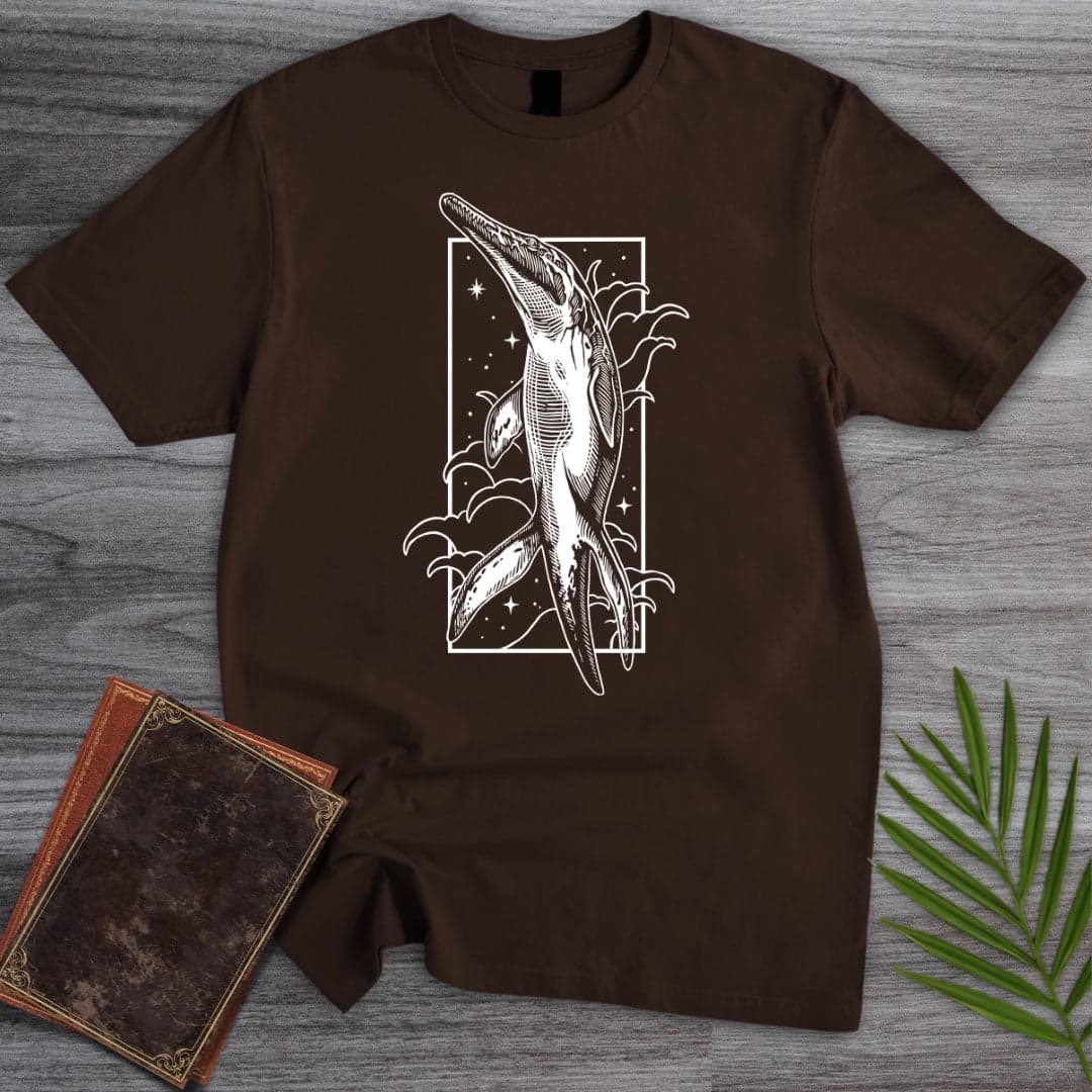 T-Shirt Dark Chocolate / S Ancient Magical Liopleurodon T-Shirt