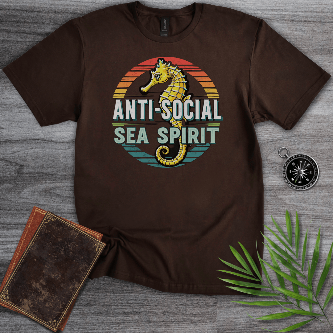 T-Shirt Dark Chocolate / S Anti-Social Sea Spirit T-Shirt