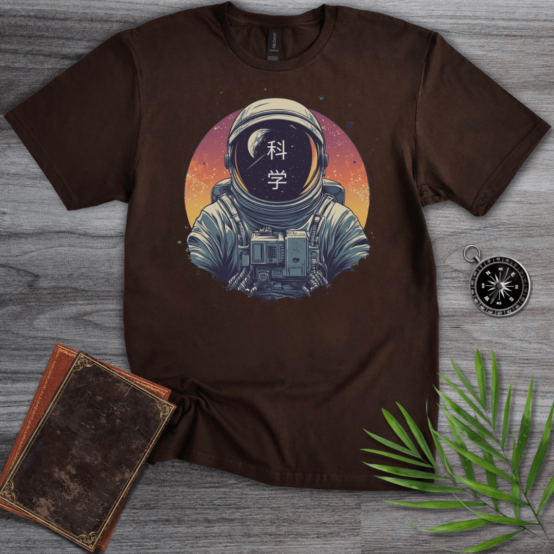 T-Shirt Dark Chocolate / S Astronaut Science Graphic T-Shirt