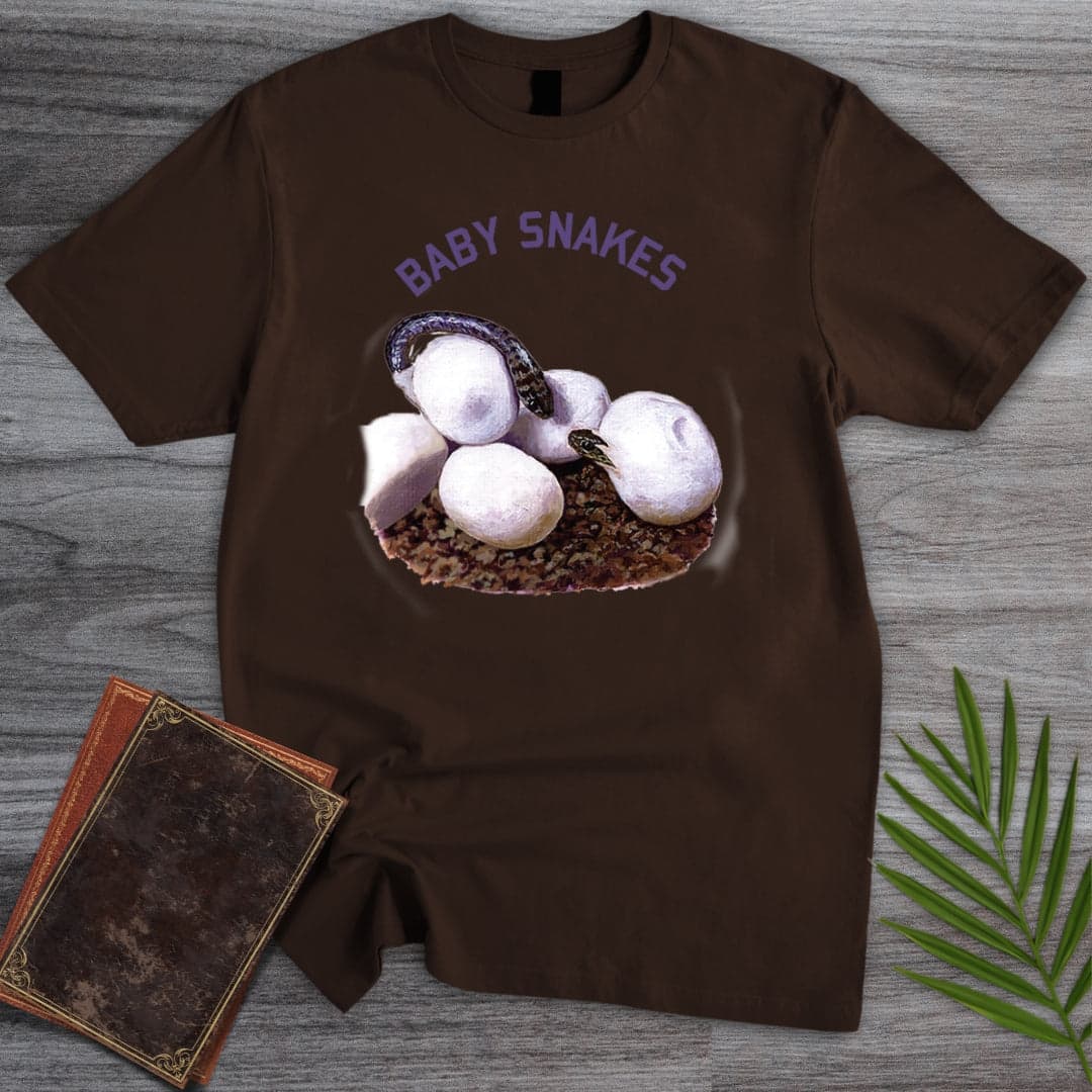 T-Shirt Dark Chocolate / S Baby Snakes T-Shirt (Doobie)
