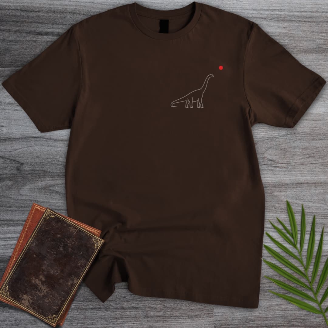 T-Shirt Dark Chocolate / S Blood Moon Sauropod T-Shirt