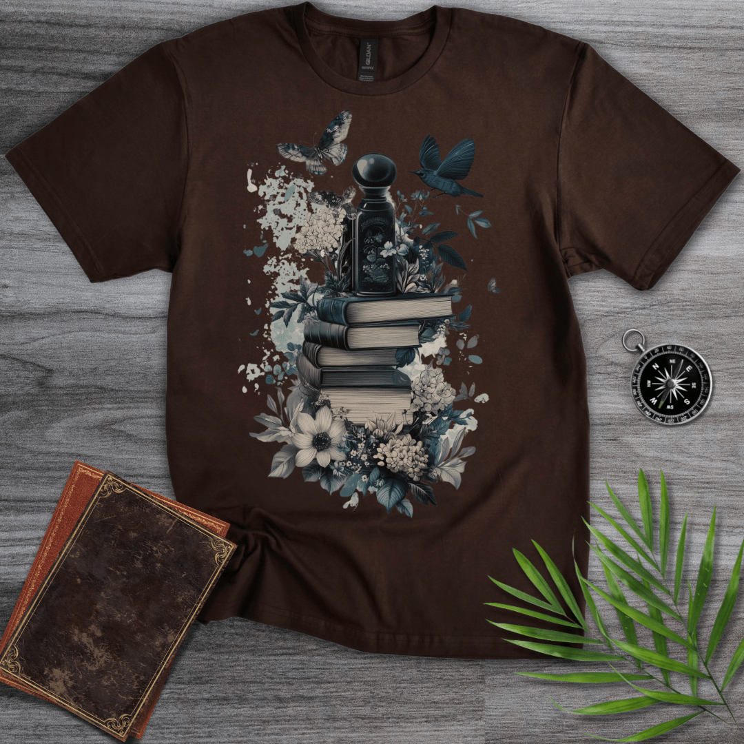 T-Shirt Dark Chocolate / S Blue-Ink Natural Elements of Knowledge T-Shirt