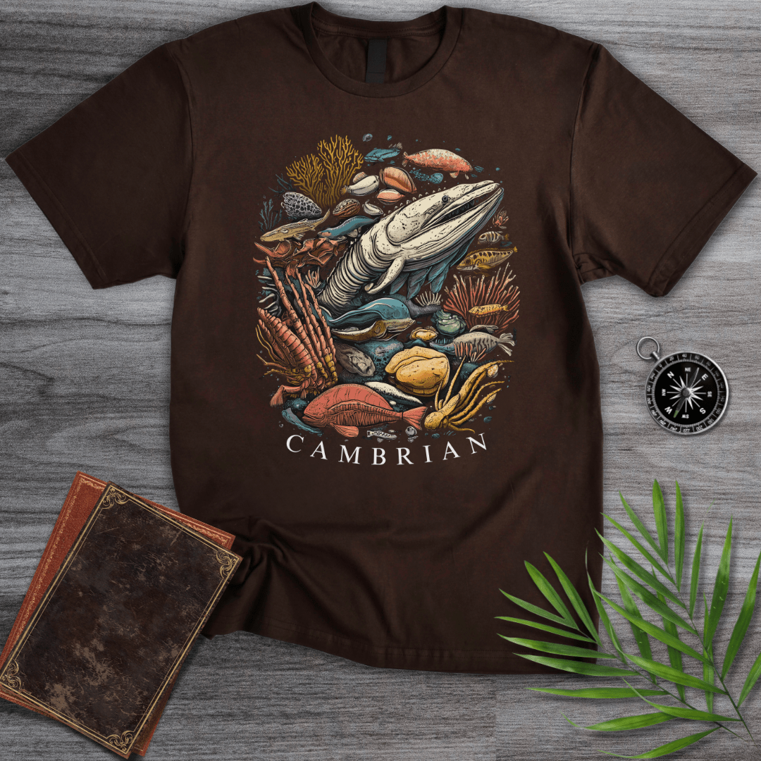 T-Shirt Dark Chocolate / S Cambrian Environment & Species T-Shirt