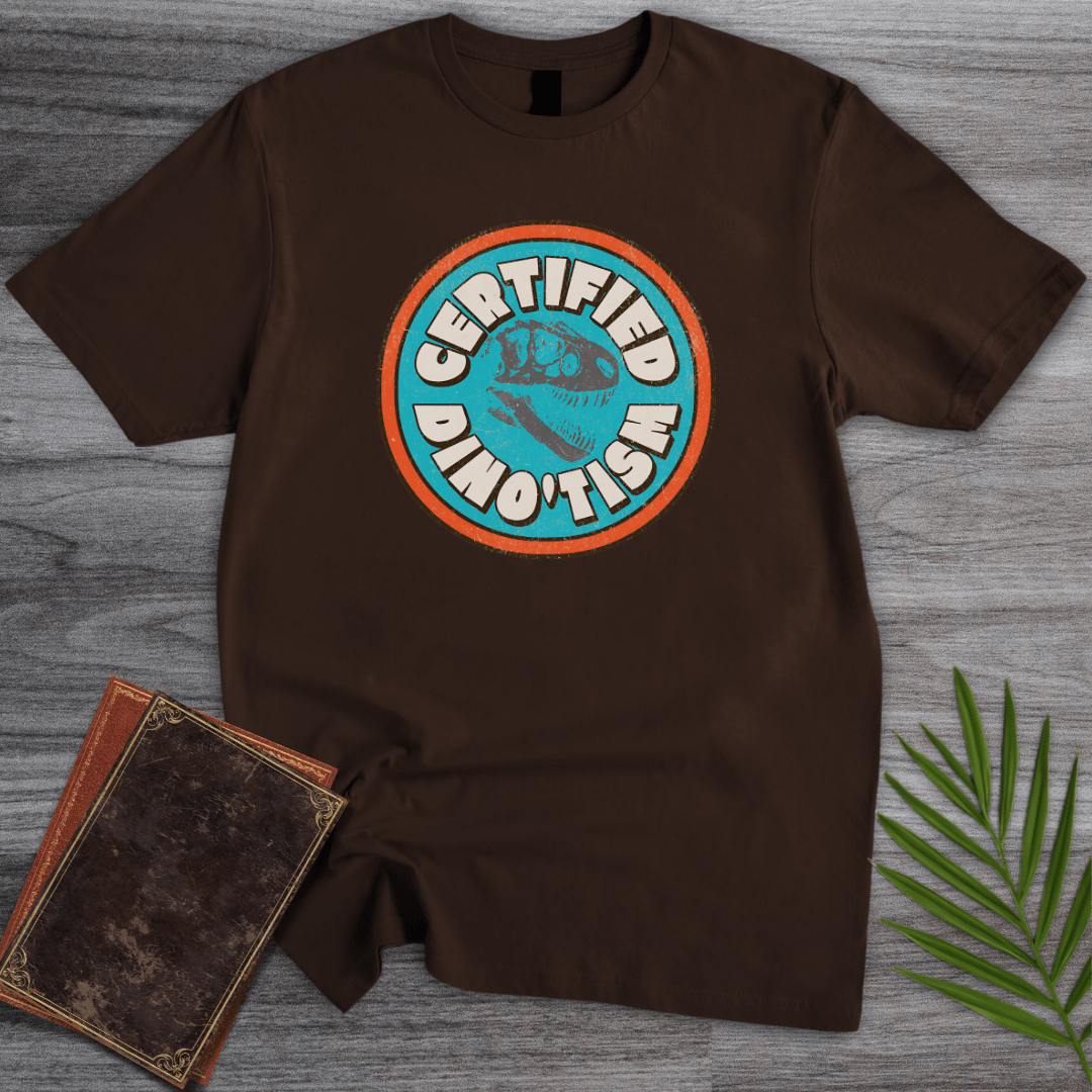 T-Shirt Dark Chocolate / S Certified Dino'tism Vintage T-Shirt