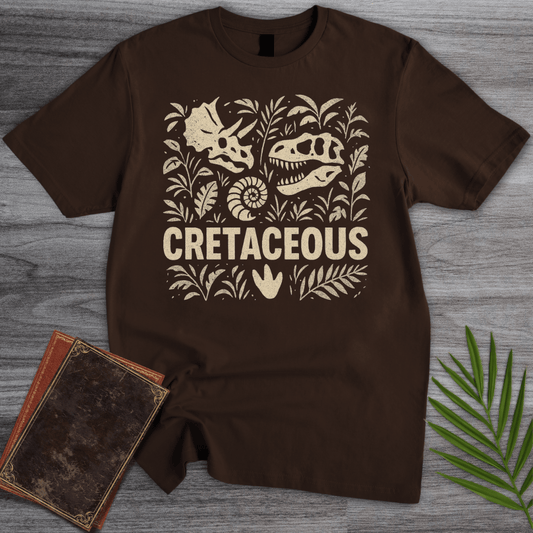 T-Shirt Dark Chocolate / S Cretaceous Fossil Elements T-Shirt