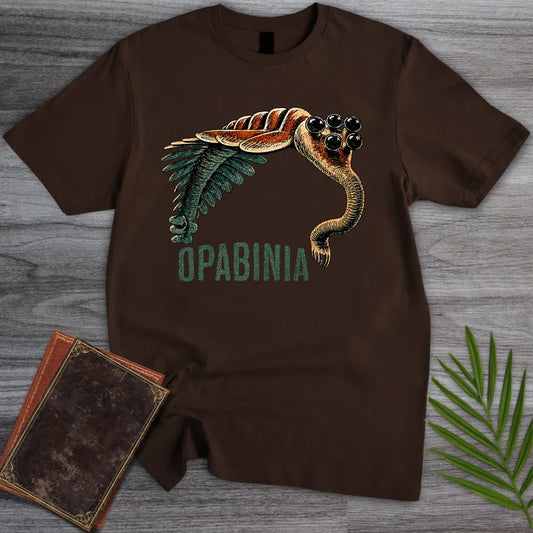 T-Shirt Dark Chocolate / S Curious Opabinia T-Shirt