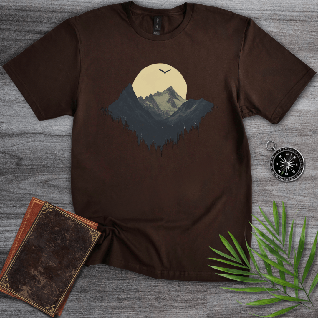 T-Shirt Dark Chocolate / S Dark Moon Mountain T-Shirt