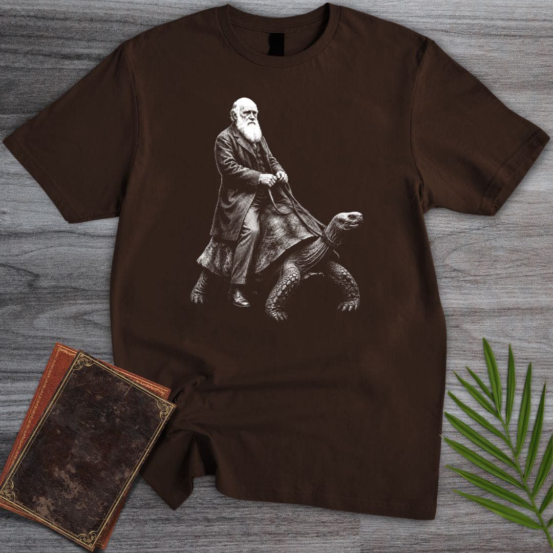 T-Shirt Dark Chocolate / S Darwin's Slow Ride T-Shirt