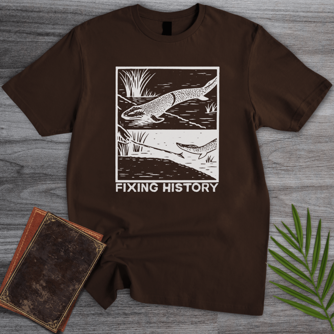 T-Shirt Dark Chocolate / S Devonian Time Travel T-Shirt