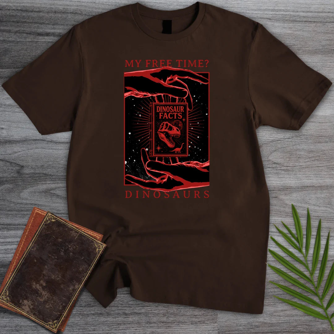 T-Shirt Dark Chocolate / S Dinosaurs In My Freetime T-Shirt