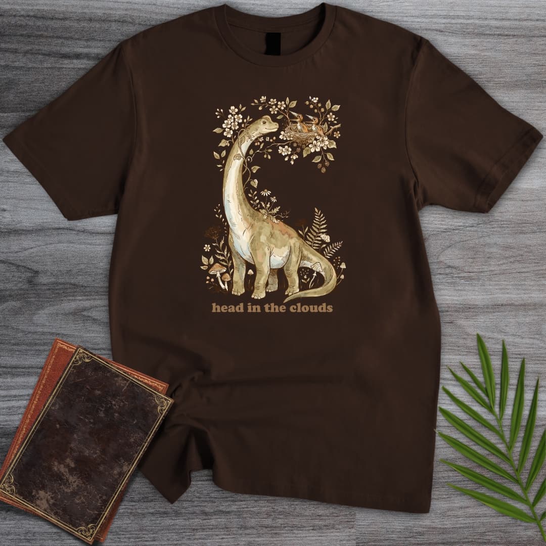 T-Shirt Dark Chocolate / S Dreaming Brachiosaurus T-Shirt