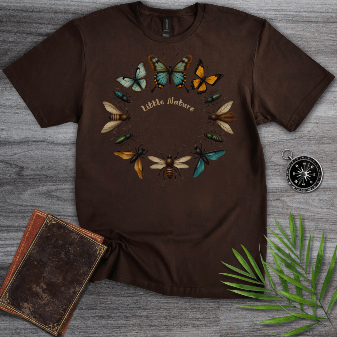 T-Shirt Dark Chocolate / S Entomology: Little Creatures of Nature T-Shirt