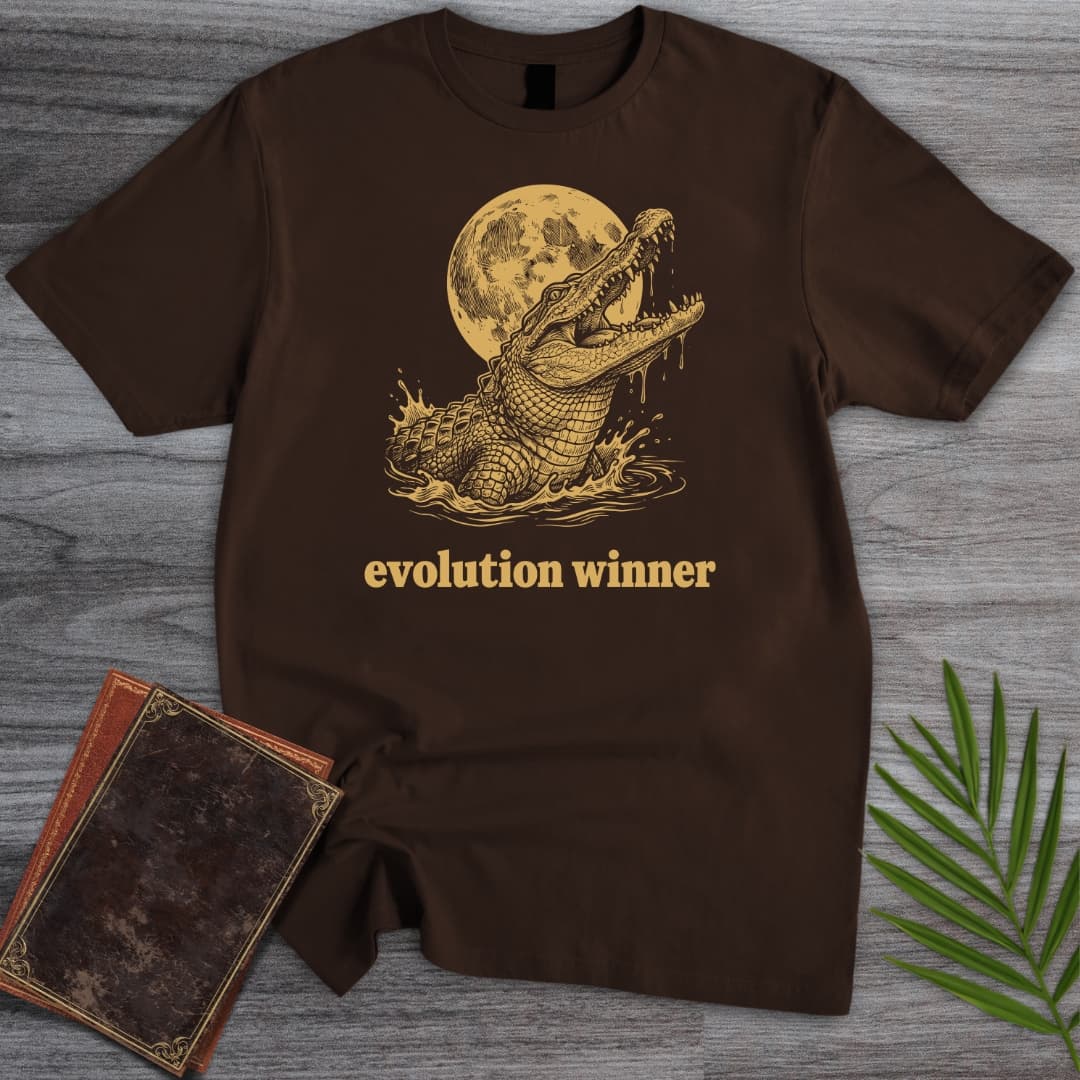 T-Shirt Dark Chocolate / S Evolution Winner Gator T-Shirt