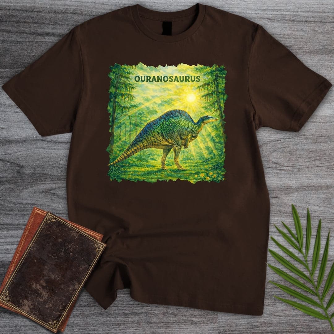 T-Shirt Dark Chocolate / S Forested Ouranosaurus T-Shirt