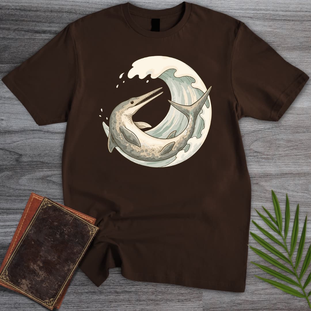 T-Shirt Dark Chocolate / S Gentle Ichthyosaur T-Shirt