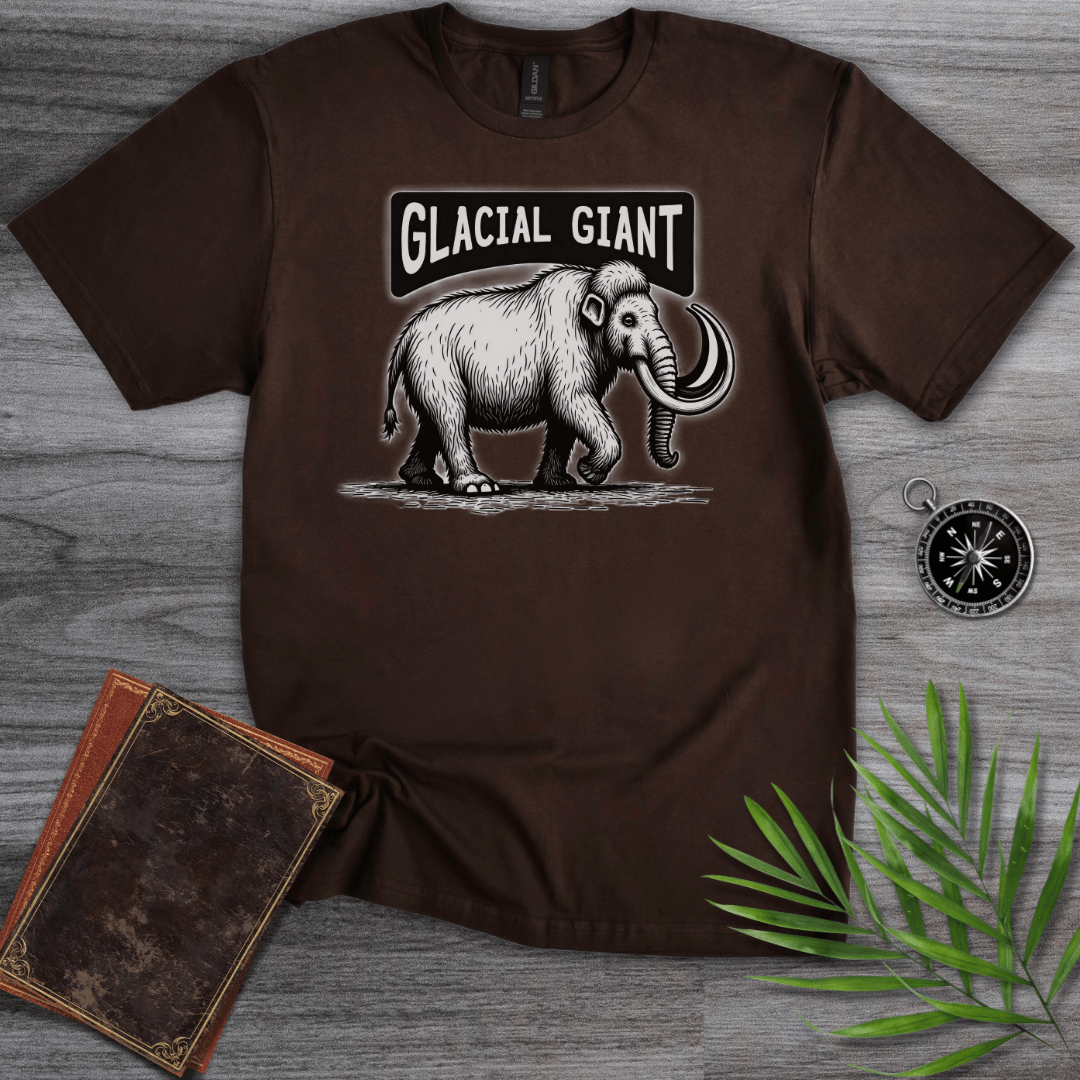 T-Shirt Dark Chocolate / S Glacial Giant Mammoth T-Shirt