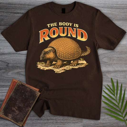 T-Shirt Dark Chocolate / S Glyptodon Round Body T-Shirt