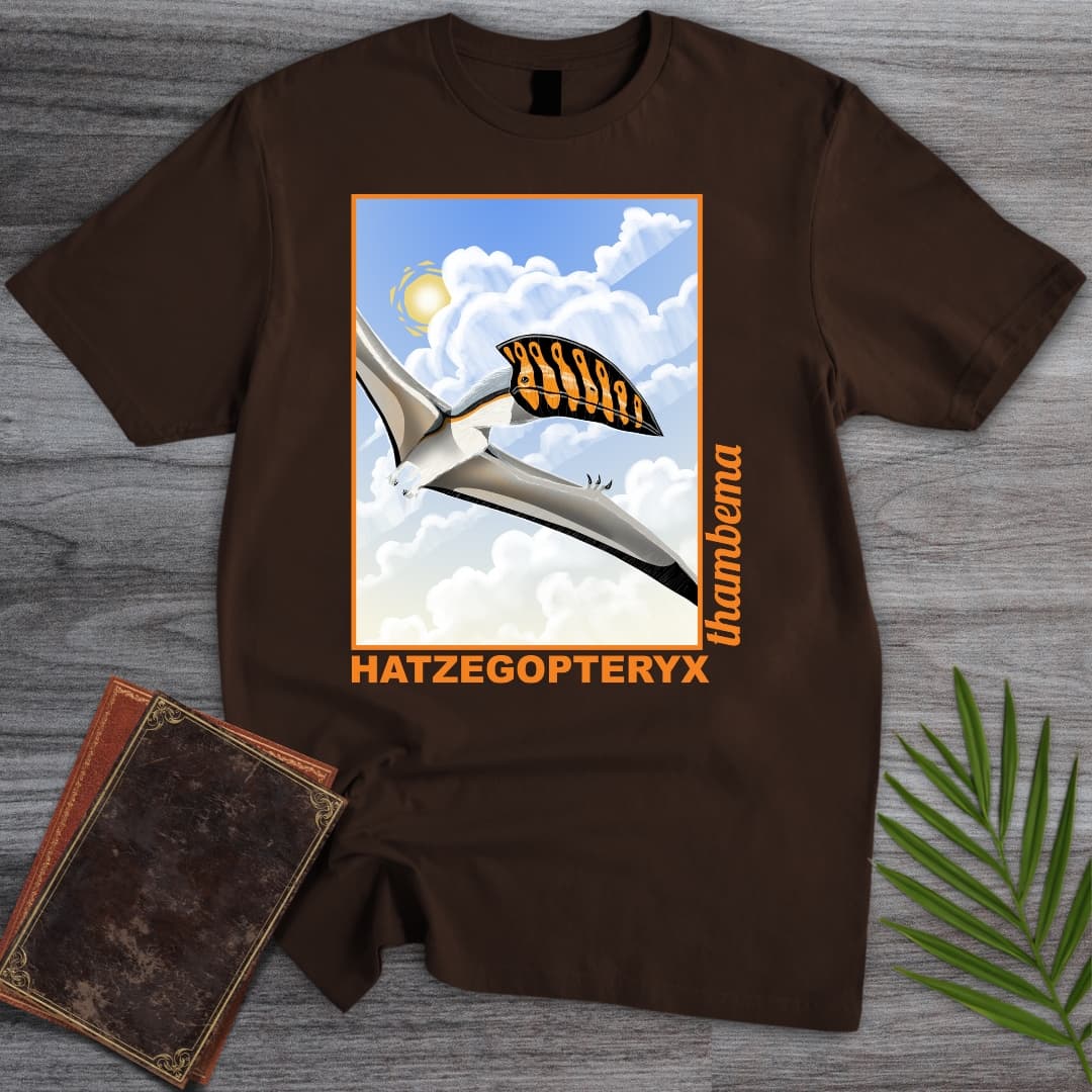 T-Shirt Dark Chocolate / S Hatzegopteryx - Solar Sovereign Sky T-Shirt