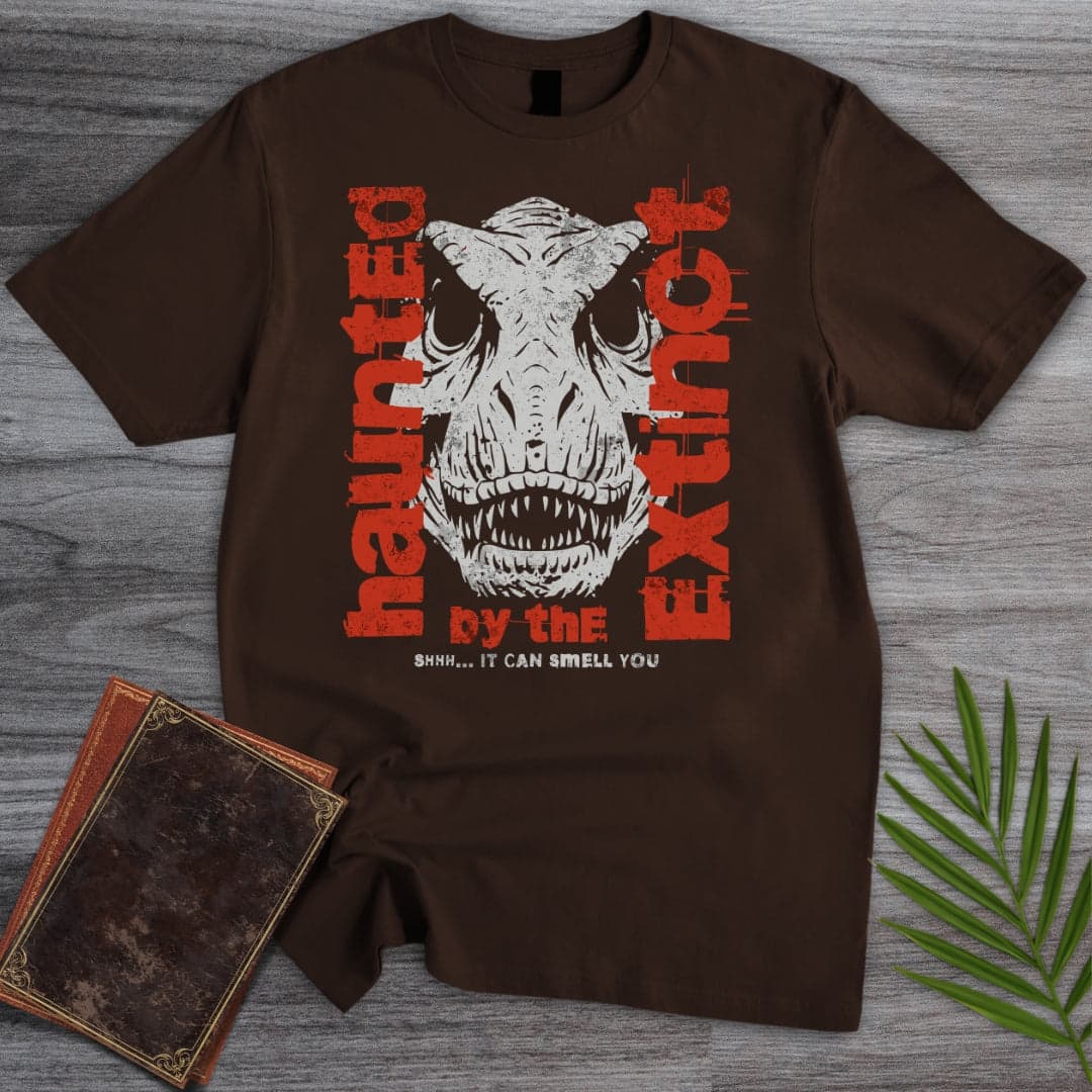 T-Shirt Dark Chocolate / S Haunted By The Extinct T-Shirt