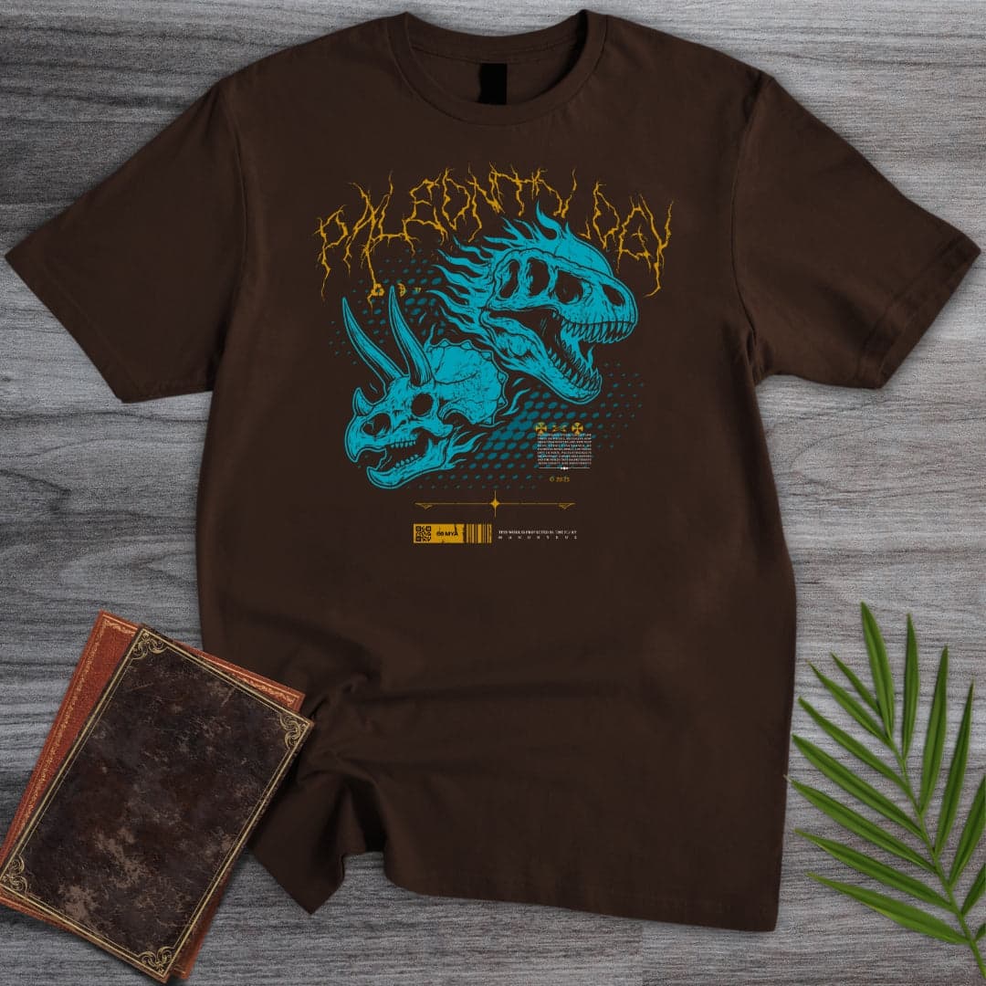T-Shirt Dark Chocolate / S Hellfire Streetwear Paleontology T-Shirt