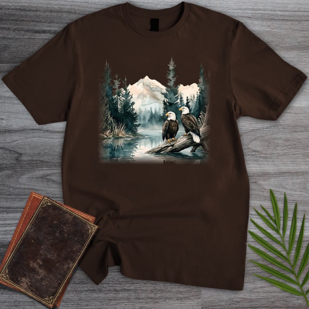T-Shirt Dark Chocolate / S Highland Perch Eagles T-Shirt