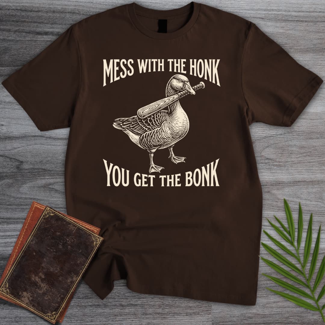 T-Shirt Dark Chocolate / S Honk for Bonk T-Shirt