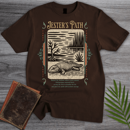 T-Shirt Dark Chocolate / S Ichthyostega Jester's Path T-Shirt