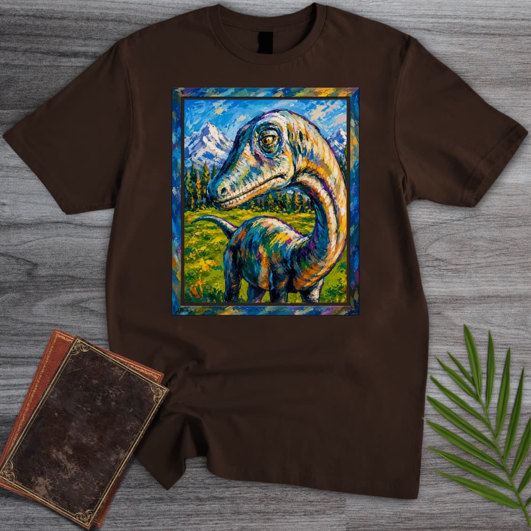 T-Shirt Dark Chocolate / S Impressionist Longneck T-Shirt
